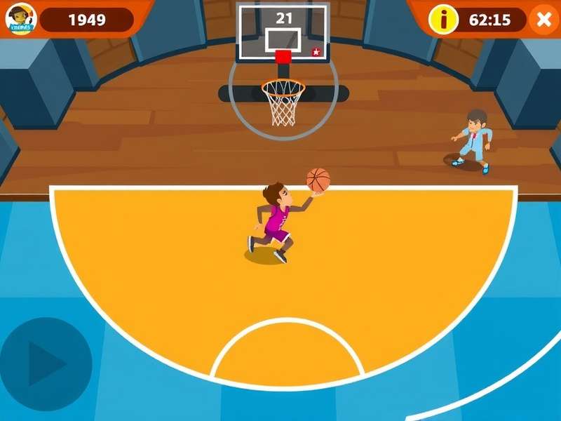 Basket Frenzy Gameplay Screenshot